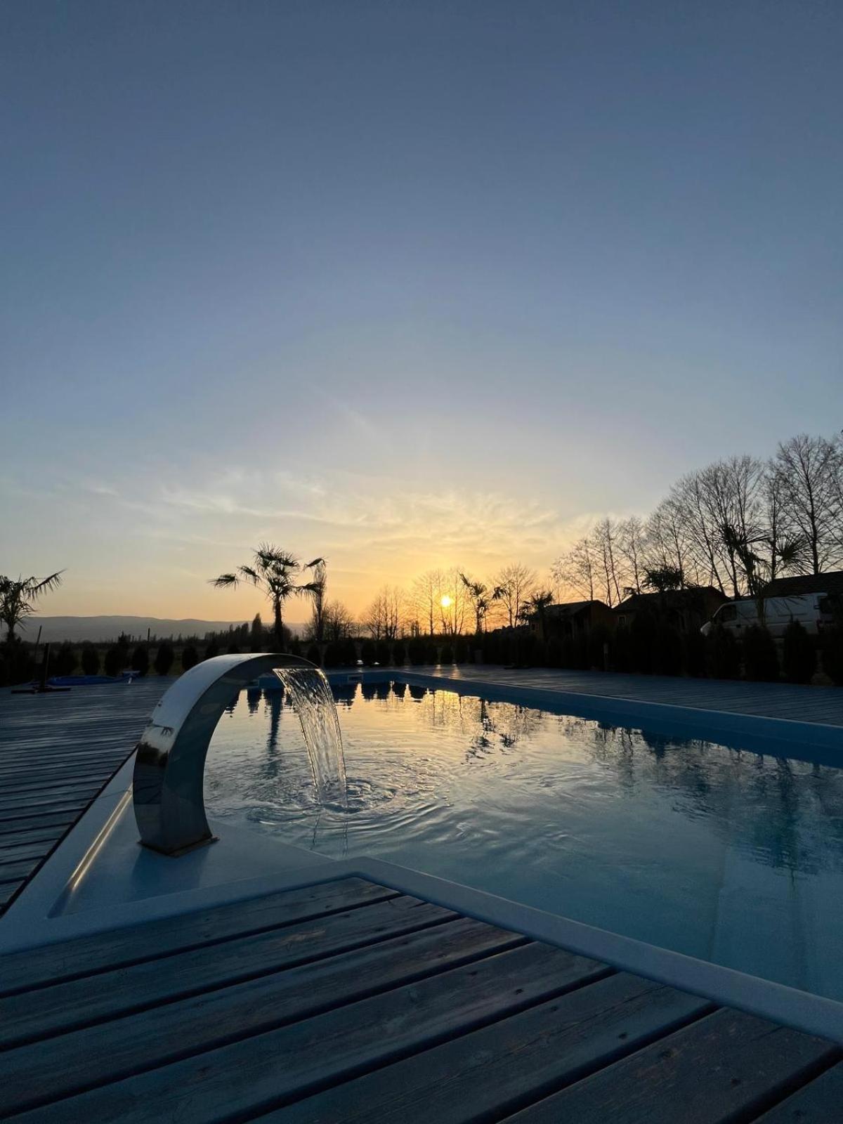 Finca Idoize Camping Hotel Akhmeta Exterior foto