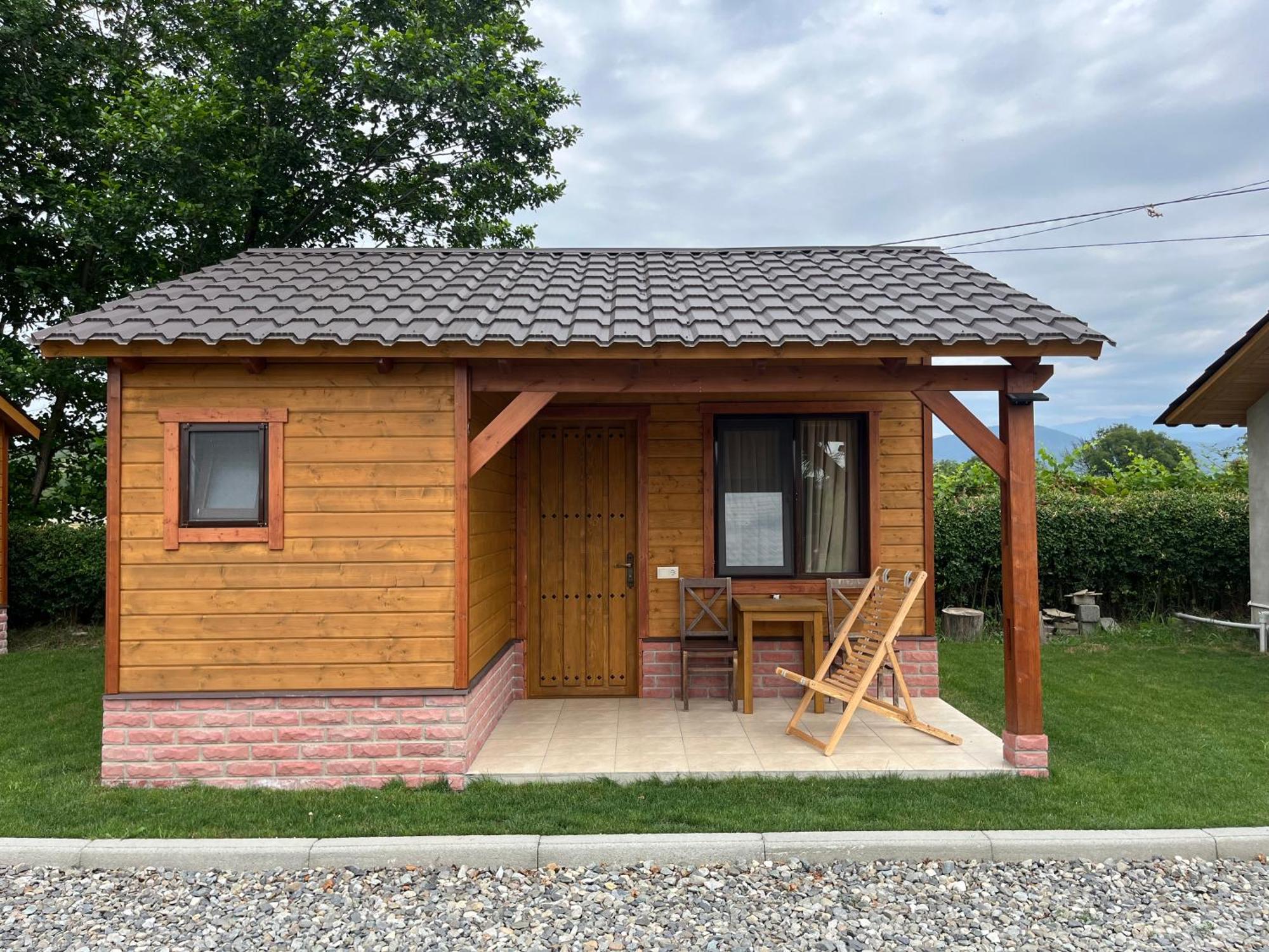 Finca Idoize Camping Hotel Akhmeta Exterior foto